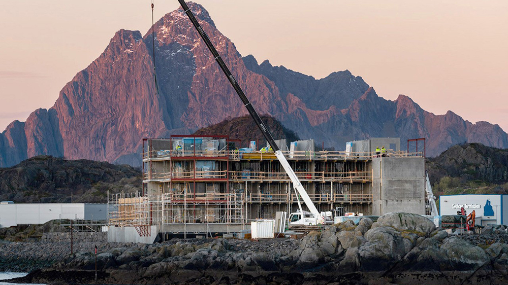Sjøsiden Boligpark. Foto: Steven Henriksen, DSN Entreprenør